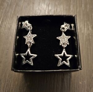 Avon Star‎ Cluster Earrings